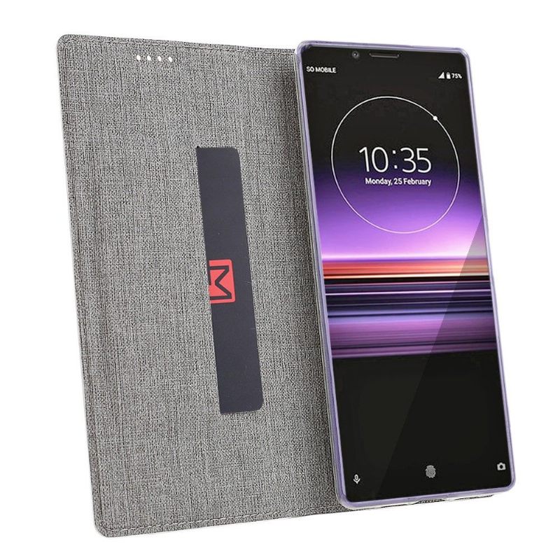 Folio-hoesje voor Sony Xperia 10 II Ondersteuningsfunctie Voor Bretels