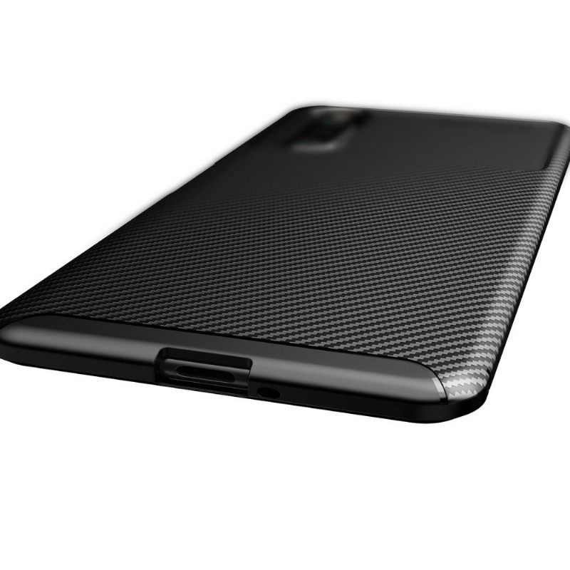 Hoesje voor Sony Xperia 10 II Koolstofvezeleffect