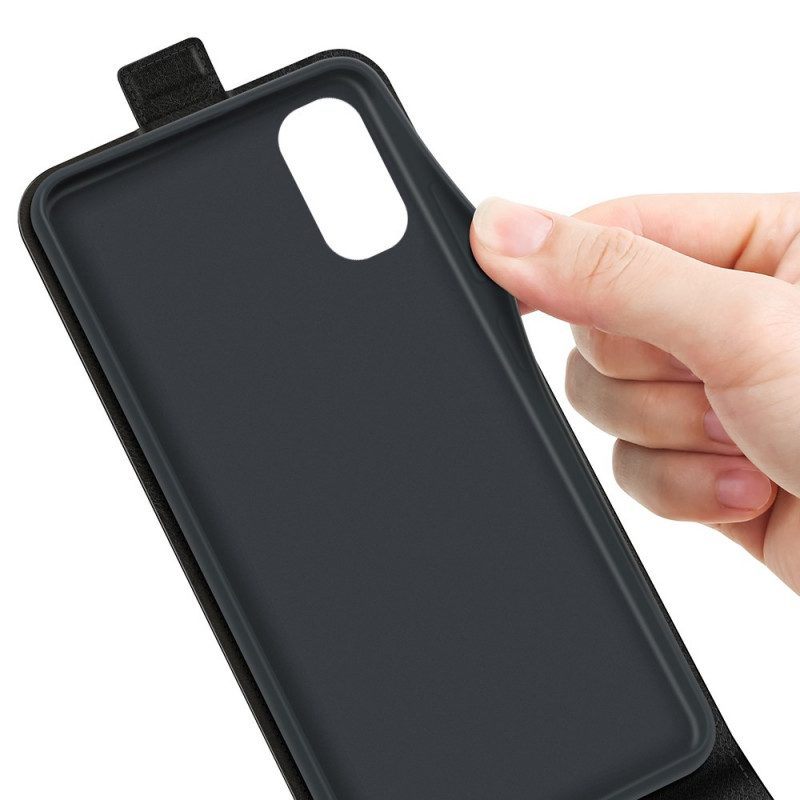 Flip Case voor Moto E40 / E30 / E20 Folio-hoesje Retro Opvouwbaar