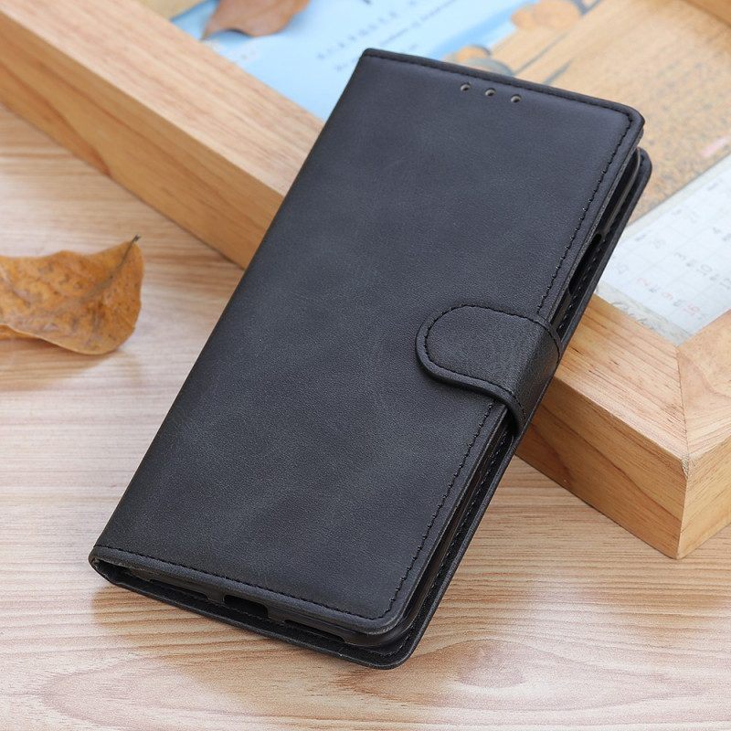 Flip Case voor OnePlus Nord CE 3 Lite 5G Mat Kunstleer