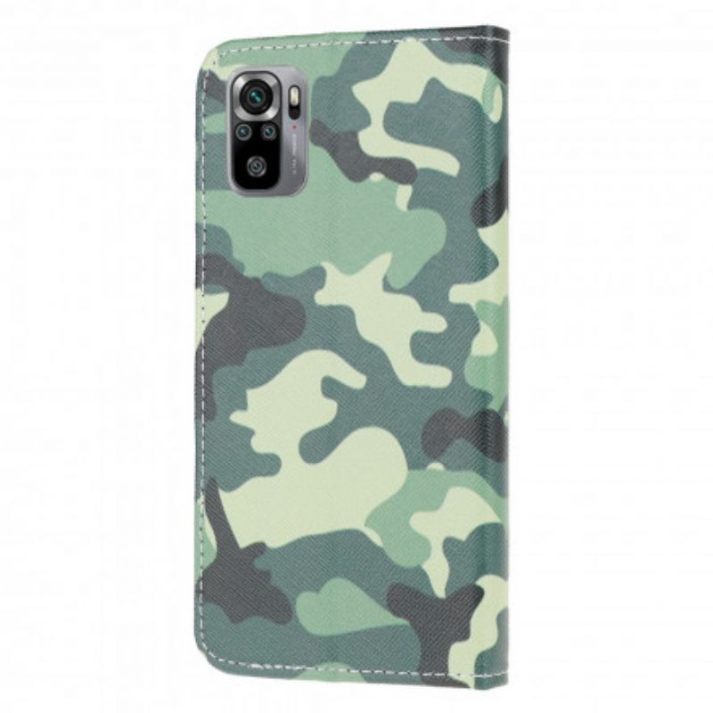 Flip Case voor Poco M5s Camouflage