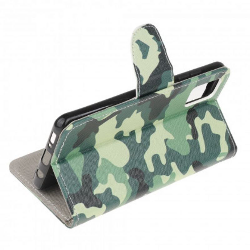 Flip Case voor Poco M5s Camouflage