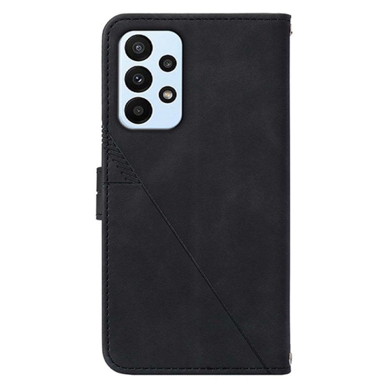 Flip Case voor Samsung Galaxy A13 Flexibele Siliconen Mat