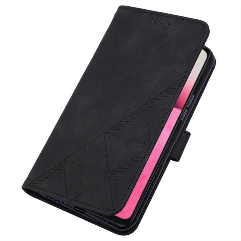 Flip Case voor Samsung Galaxy A13 Flexibele Siliconen Mat