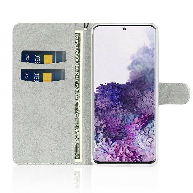 Flip Case voor Samsung Galaxy S20 Plus / S20 Plus 5G Pailletten S-ontwerp