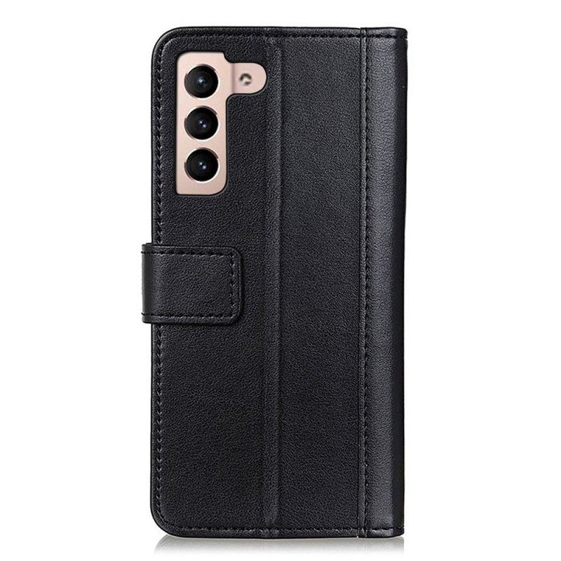 Flip Case voor Samsung Galaxy S23 5G Leren Styling