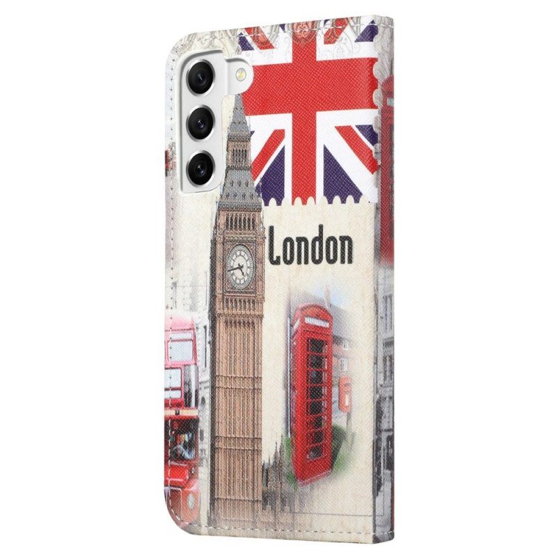 Flip Case voor Samsung Galaxy S23 5G Londen