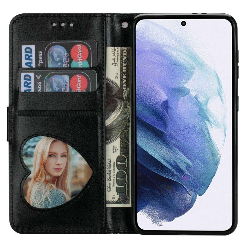 Flip Case voor Samsung Galaxy S23 Ultra 5G Glitter Portemonnee