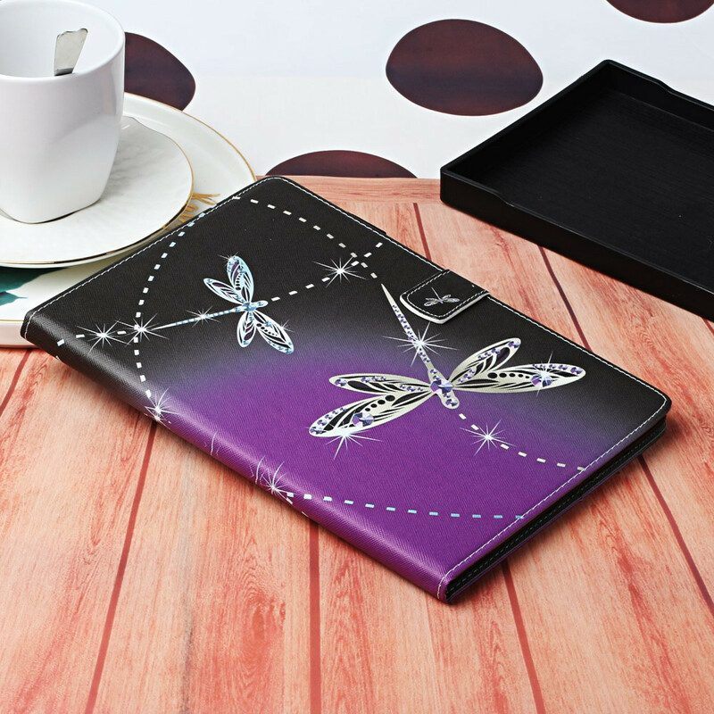 Flip Case voor Samsung Galaxy Tab A7 Lite Libellen