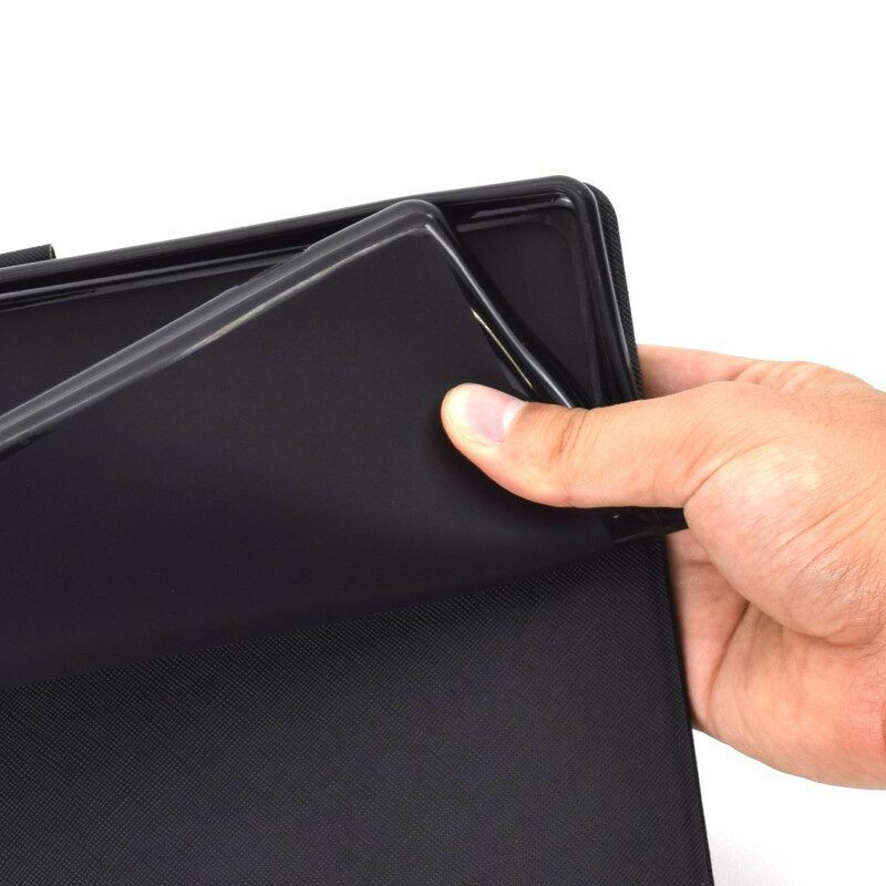 Flip Case voor Samsung Galaxy Tab A7 Lite Vlinders Tijdens De Vlucht