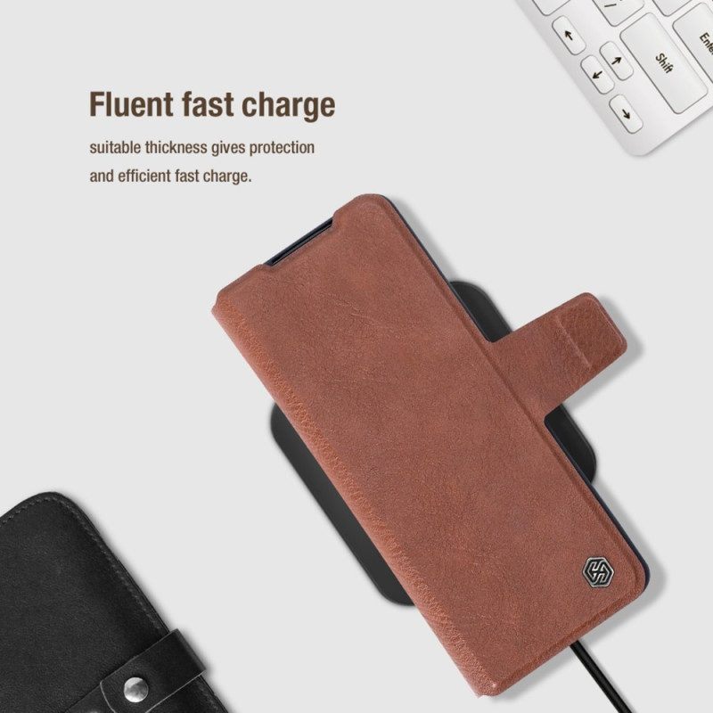 Flip Case voor Samsung Galaxy Z Fold 4 Nillkin Kunstleer