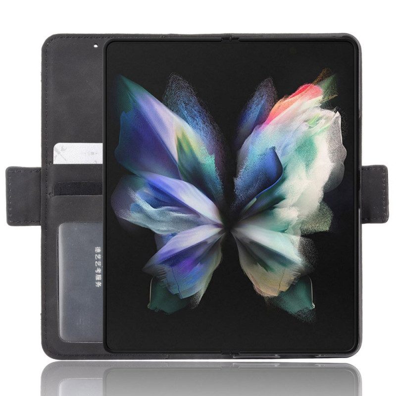 Flip Case voor Samsung Galaxy Z Fold 4 Spionage Met Penopslag