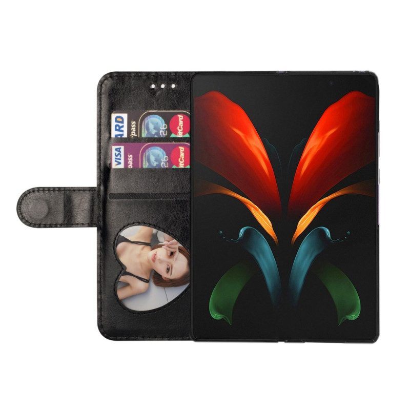 Flip Case voor Samsung Galaxy Z Fold 4 Sterren Koord