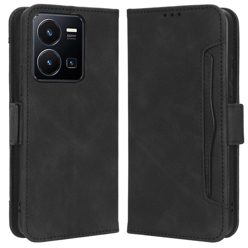 Flip Case voor Vivo Y35 Multi-kaarten