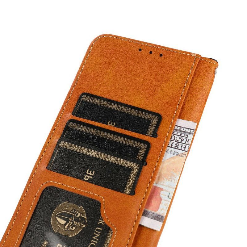 Flip Case voor Xiaomi Redmi Note 10 5G Met Khazneh-riem