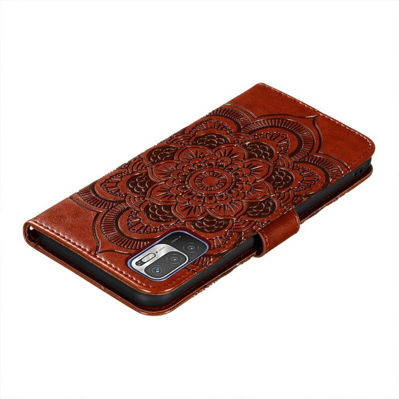 Flip Case voor Xiaomi Redmi Note 10 5G Volledige Mandala