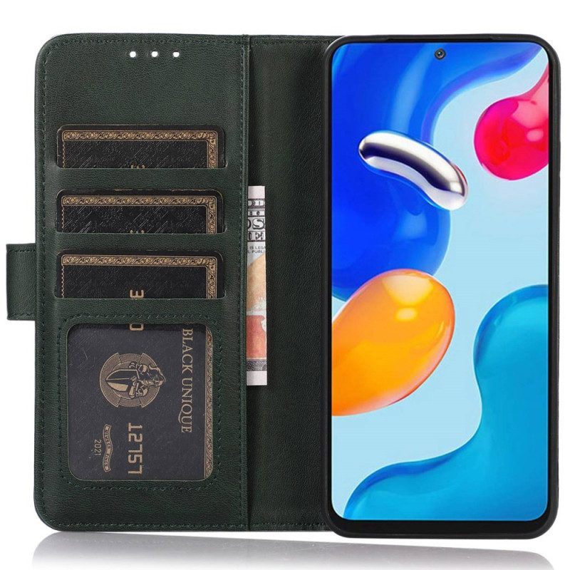 Folio-hoesje voor iPhone 14 Mat Kunstleer