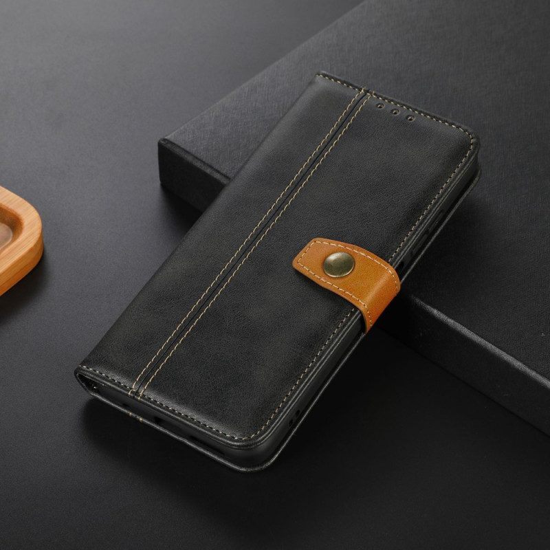 Folio-hoesje voor iPhone 14 Plus Geweven Band