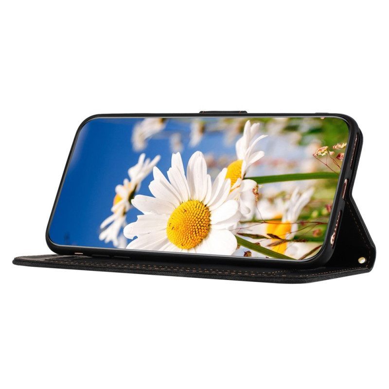 Folio-hoesje voor iPhone 15 Pro Max Luxe Bloemen