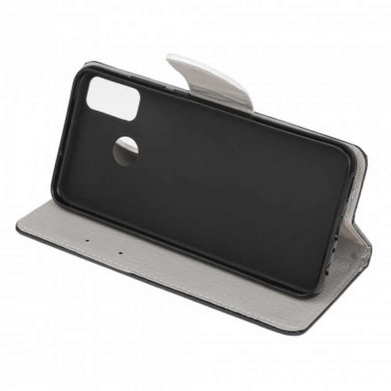 Folio-hoesje voor Moto G50 Vlinders