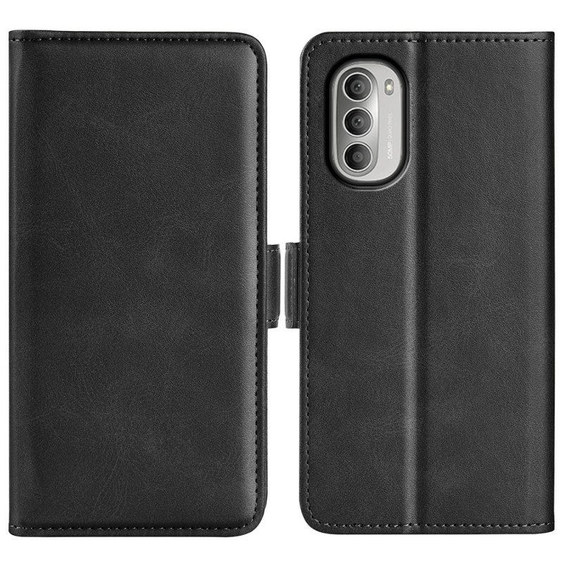 Folio-hoesje voor Moto G51 5G Flip Case Dubbele Klep