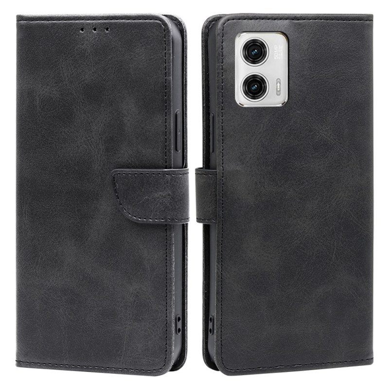 Folio-hoesje voor Moto G73 5G Schuine Sluiting