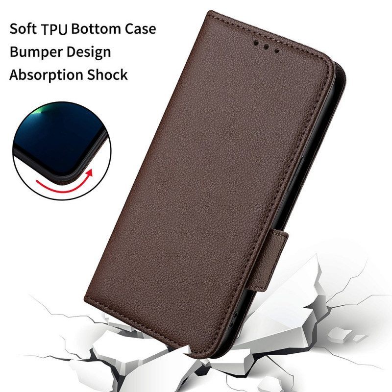 Folio-hoesje voor OnePlus 10 Pro 5G Flip Case Flap Double Litchi Nieuwe Kleuren