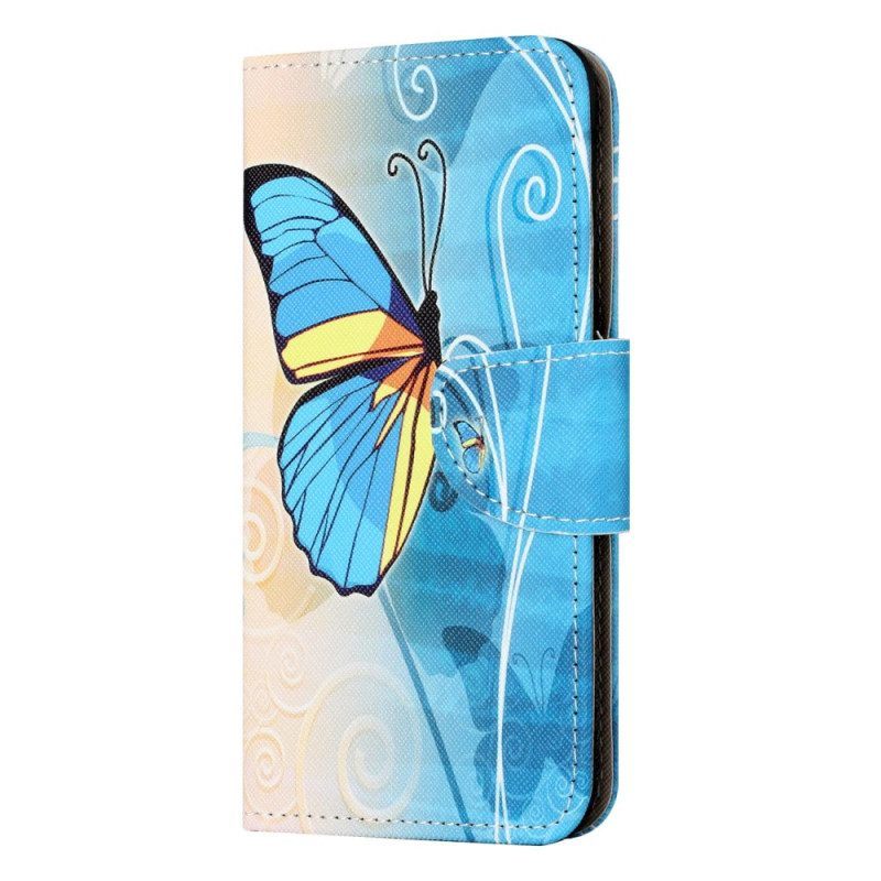 Folio-hoesje voor OnePlus 10T 5G Mooie Vlinders