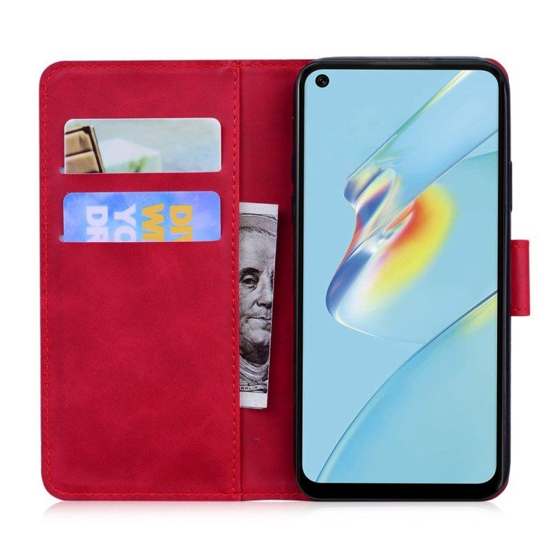 Folio-hoesje voor Oppo Reno 8 Pro Vlinder