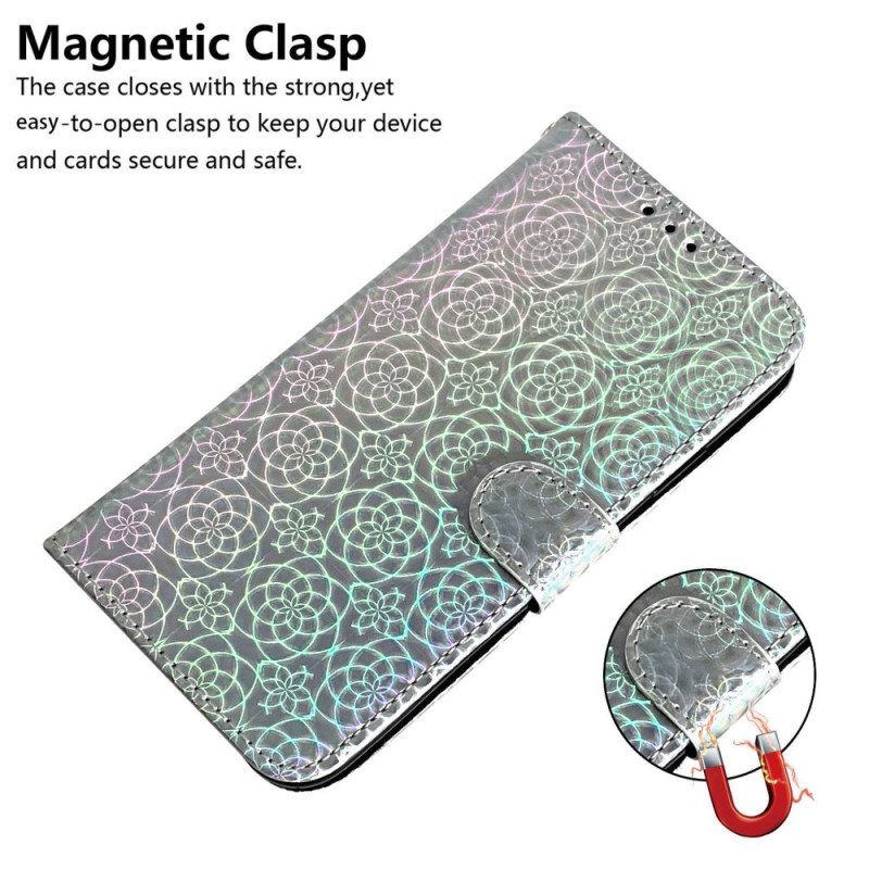 Folio-hoesje voor Samsung Galaxy A14 / A14 5G Disco-stijl