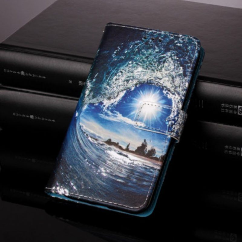 Folio-hoesje voor Samsung Galaxy A52 4G / A52 5G / A52s 5G Houdt Van De Golf