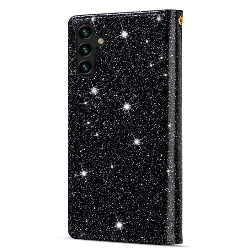 Folio-hoesje voor Samsung Galaxy A54 5G Portemonnee Portemonnee Met Pailletten