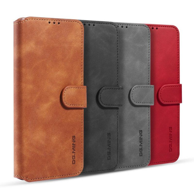 Folio-hoesje voor Samsung Galaxy S20 Plus / S20 Plus 5G Dg.ming Retro