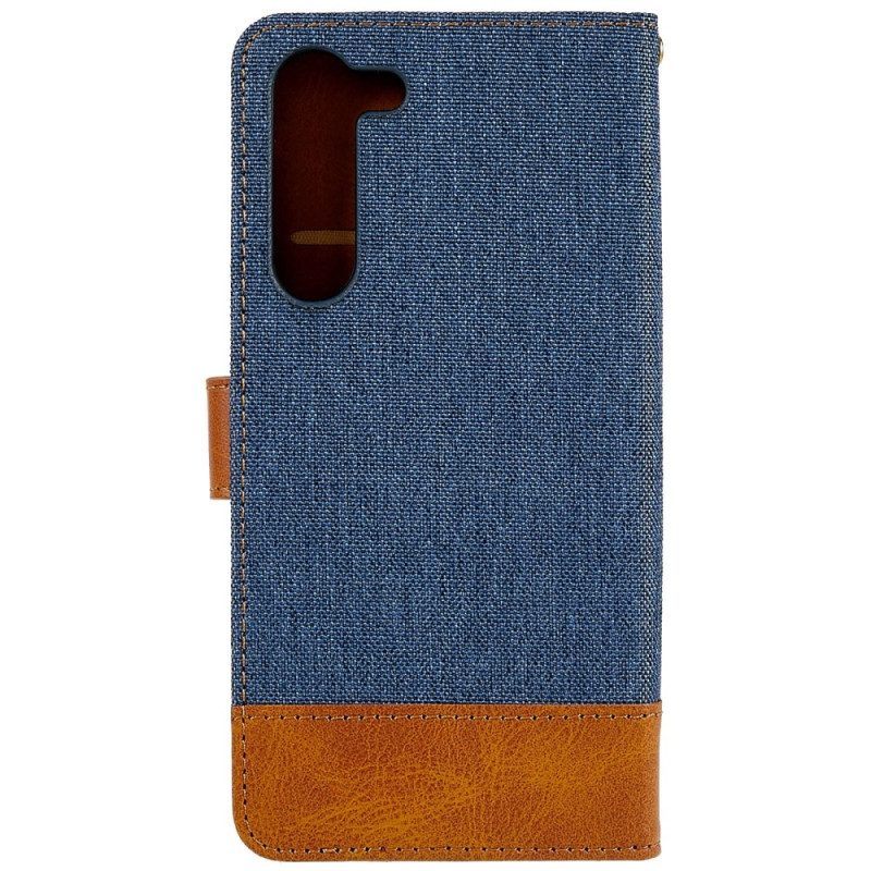 Folio-hoesje voor Samsung Galaxy S23 5G Jeans