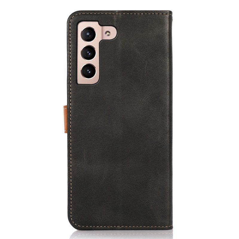 Folio-hoesje voor Samsung Galaxy S23 5G Khazneh-riem