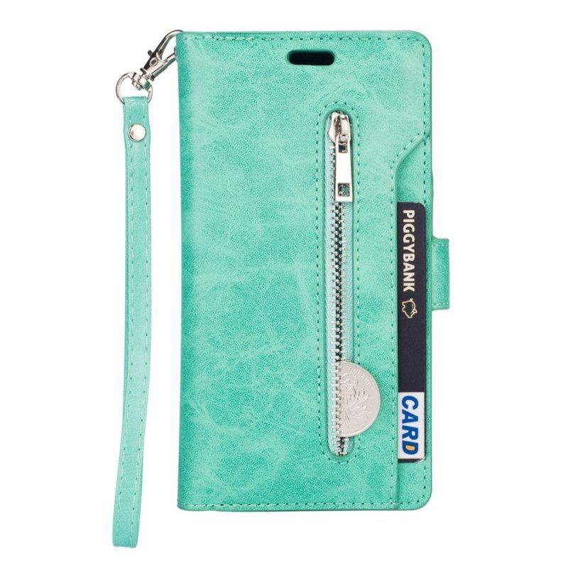 Folio-hoesje voor Samsung Galaxy S23 5G Met Ketting Lanyard Portemonnee