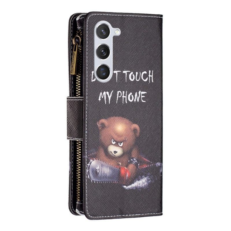 Folio-hoesje voor Samsung Galaxy S23 5G Portemonnee Beer Portemonnee