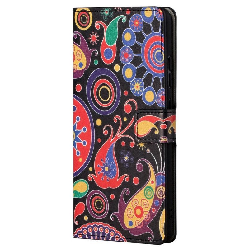 Folio-hoesje voor Samsung Galaxy S23 Plus 5G Paisley