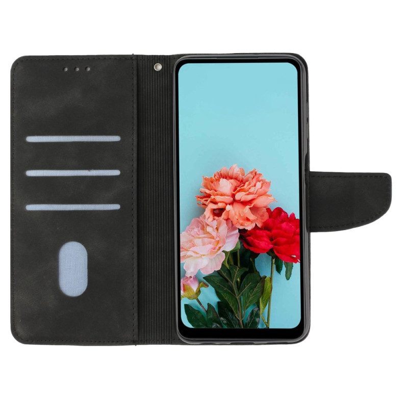 Folio-hoesje voor Samsung Galaxy S23 Plus 5G Vintage Lederen Stijl