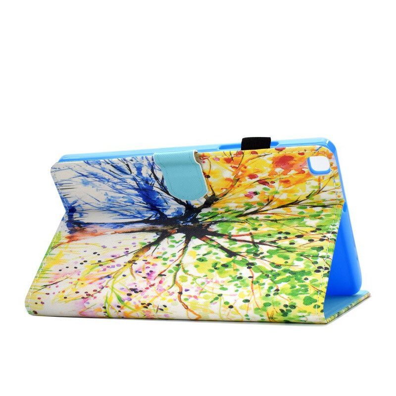 Folio-hoesje voor Samsung Galaxy Tab A7 Lite Aquarel Boom