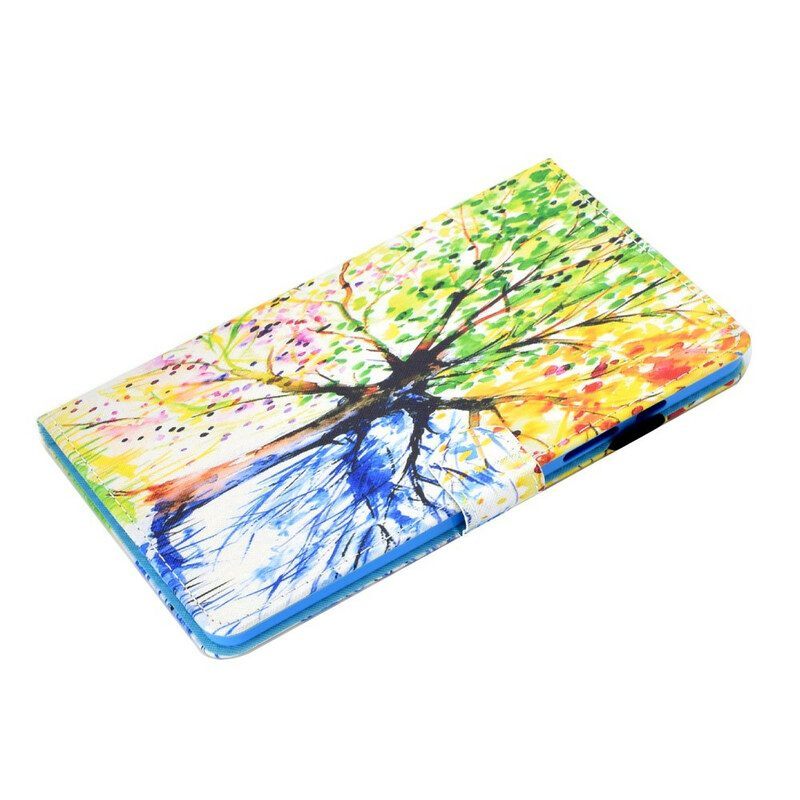 Folio-hoesje voor Samsung Galaxy Tab A7 Lite Aquarel Boom