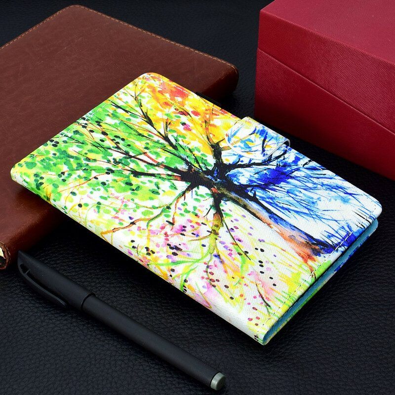 Folio-hoesje voor Samsung Galaxy Tab A7 Lite Aquarel Boom