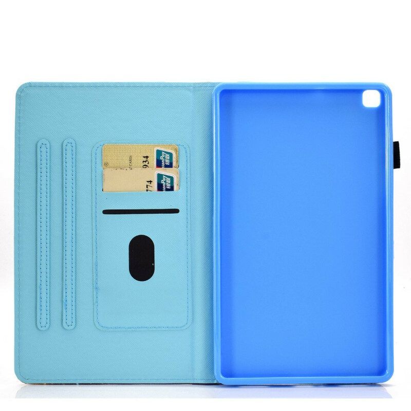 Folio-hoesje voor Samsung Galaxy Tab A7 Lite Leuke Panda