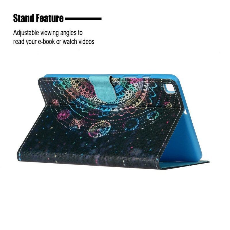 Folio-hoesje voor Samsung Galaxy Tab A7 Lite Mandala Art-serie