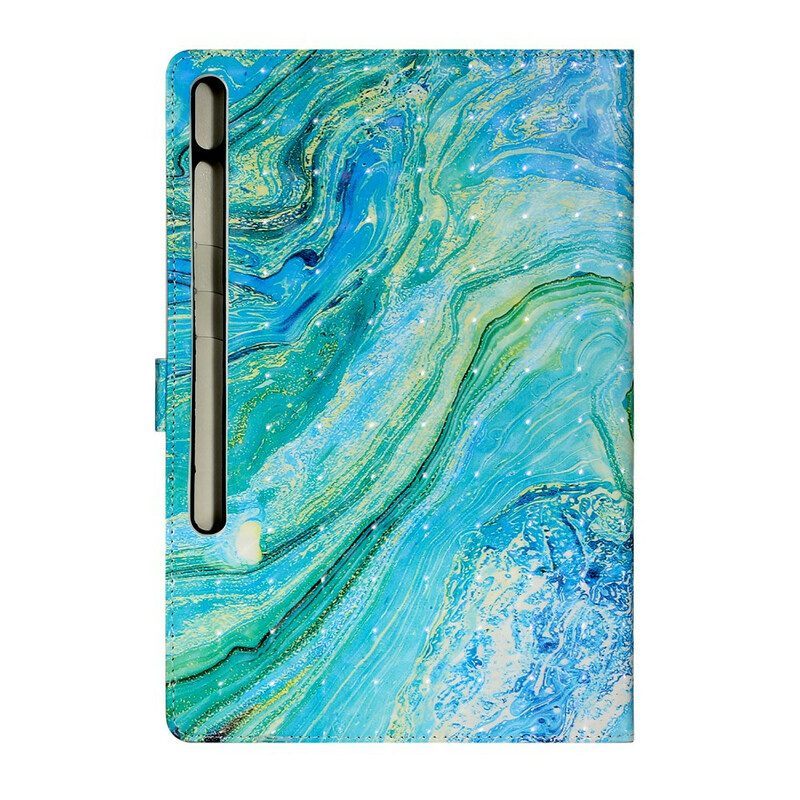 Folio-hoesje voor Samsung Galaxy Tab S8 Plus / Tab S7 Plus Groene Golf