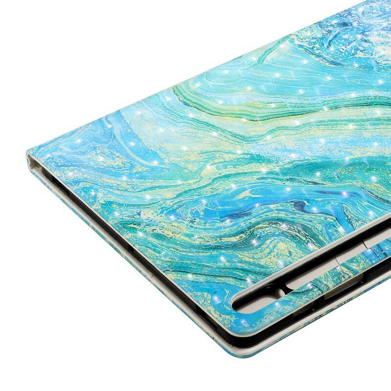 Folio-hoesje voor Samsung Galaxy Tab S8 Plus / Tab S7 Plus Groene Golf