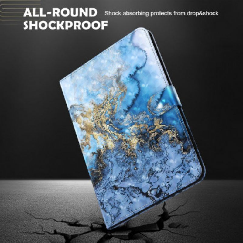 Folio-hoesje voor Samsung Galaxy Tab S8 / Tab S7 Kunstleer Zee