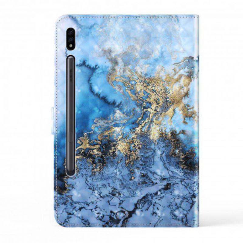 Folio-hoesje voor Samsung Galaxy Tab S8 / Tab S7 Kunstleer Zee