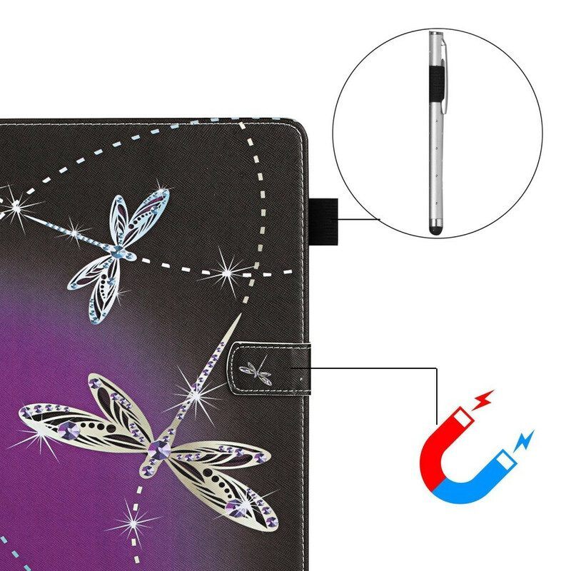 Folio-hoesje voor Samsung Galaxy Tab S8 / Tab S7 Libellen