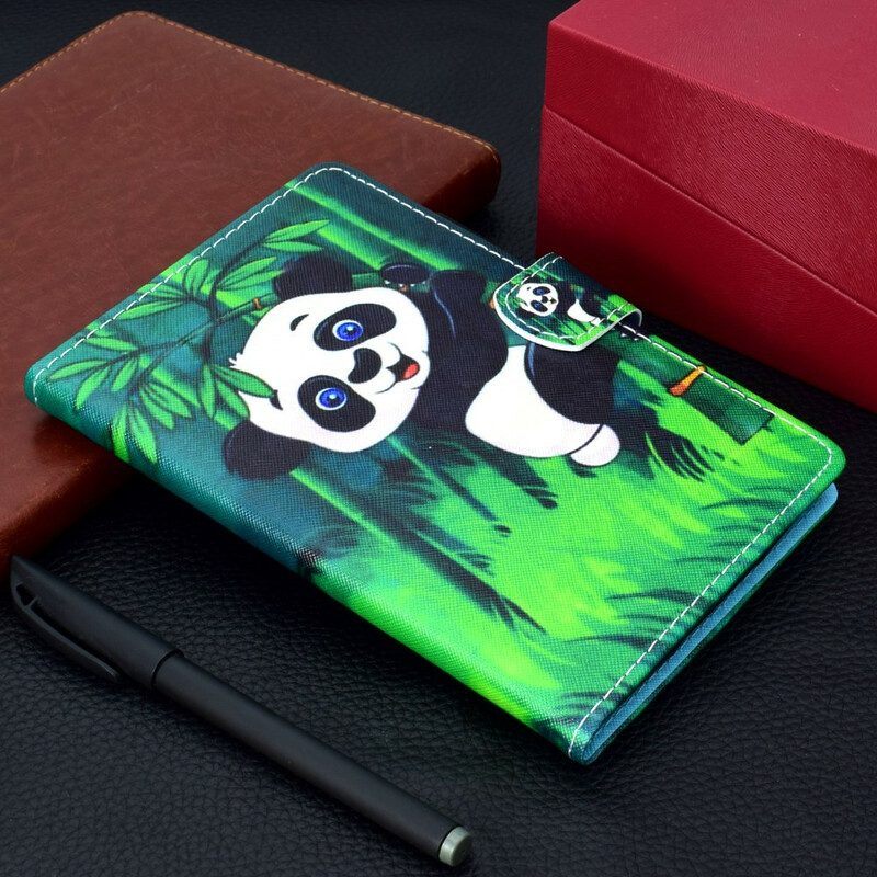 Folio-hoesje voor Samsung Galaxy Tab S8 / Tab S7 Panda